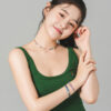 92.5 Silk rainbow ring bracelet - 이미지 3