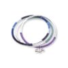 92.5 Silk rainbow ring bracelet - 이미지 2